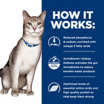 Hill's Prescription Diet Feline k/d Kidney Care Salmon Wet Cat Food Pouches 12 X 85g