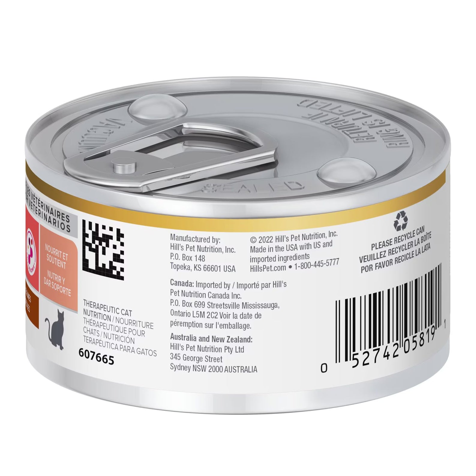 Hill's Prescription Diet ONC Care Chicken & Vegetable Stew Wet Cat Food 82g x 24