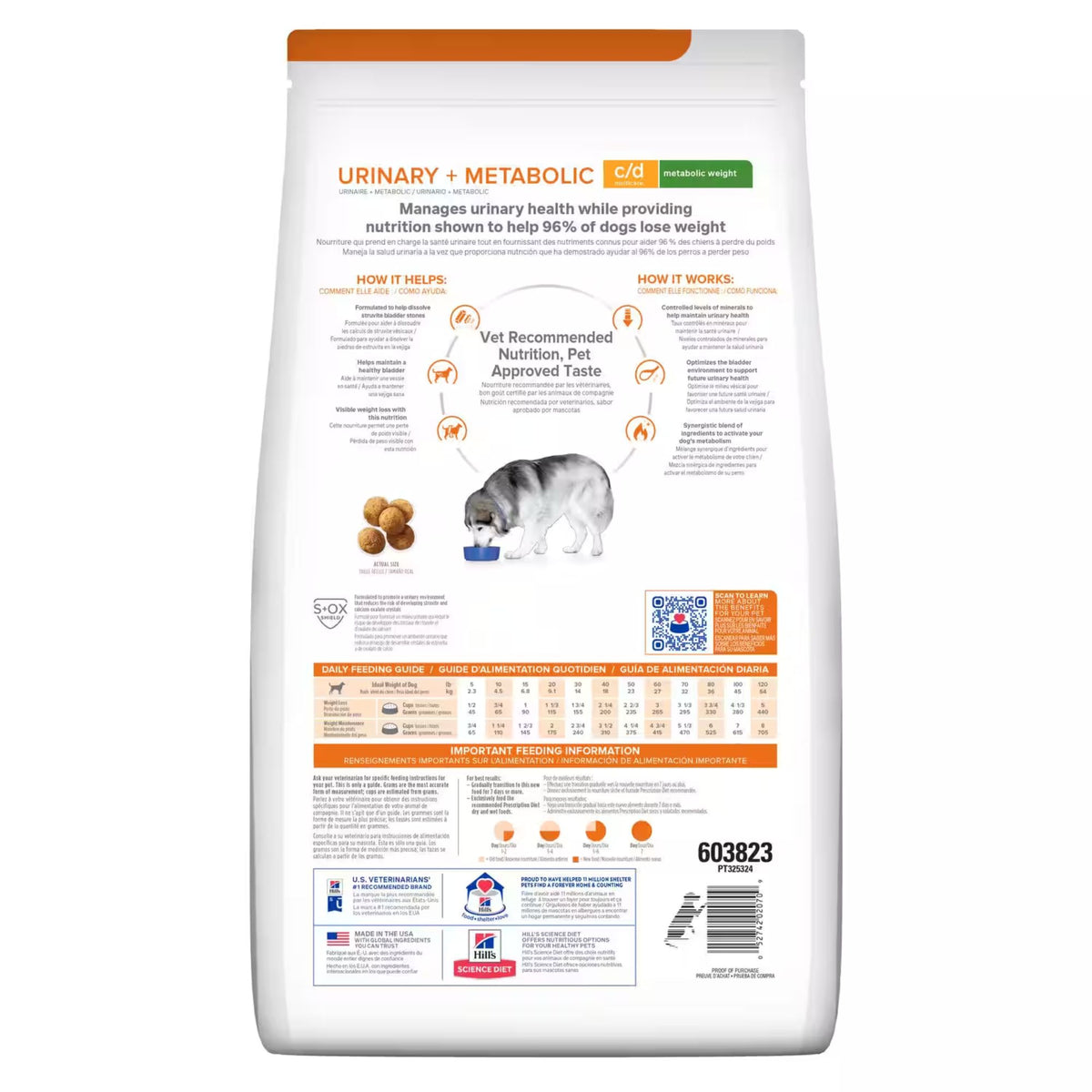 Hill's Prescription Diet Canine c/d Urinary + Metabolic Weight