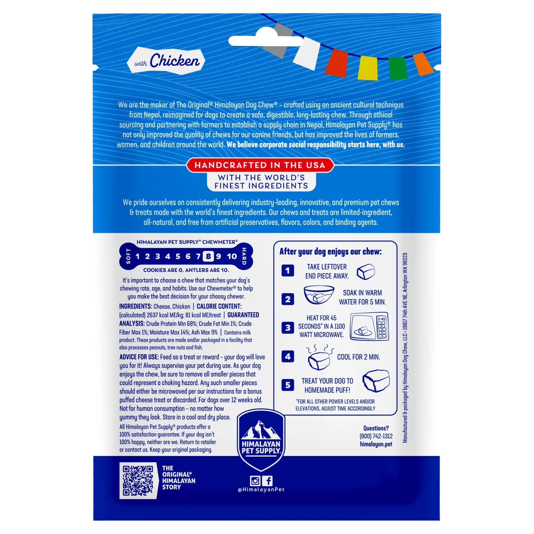 The Original Himalayan Dog Chew - Chicken