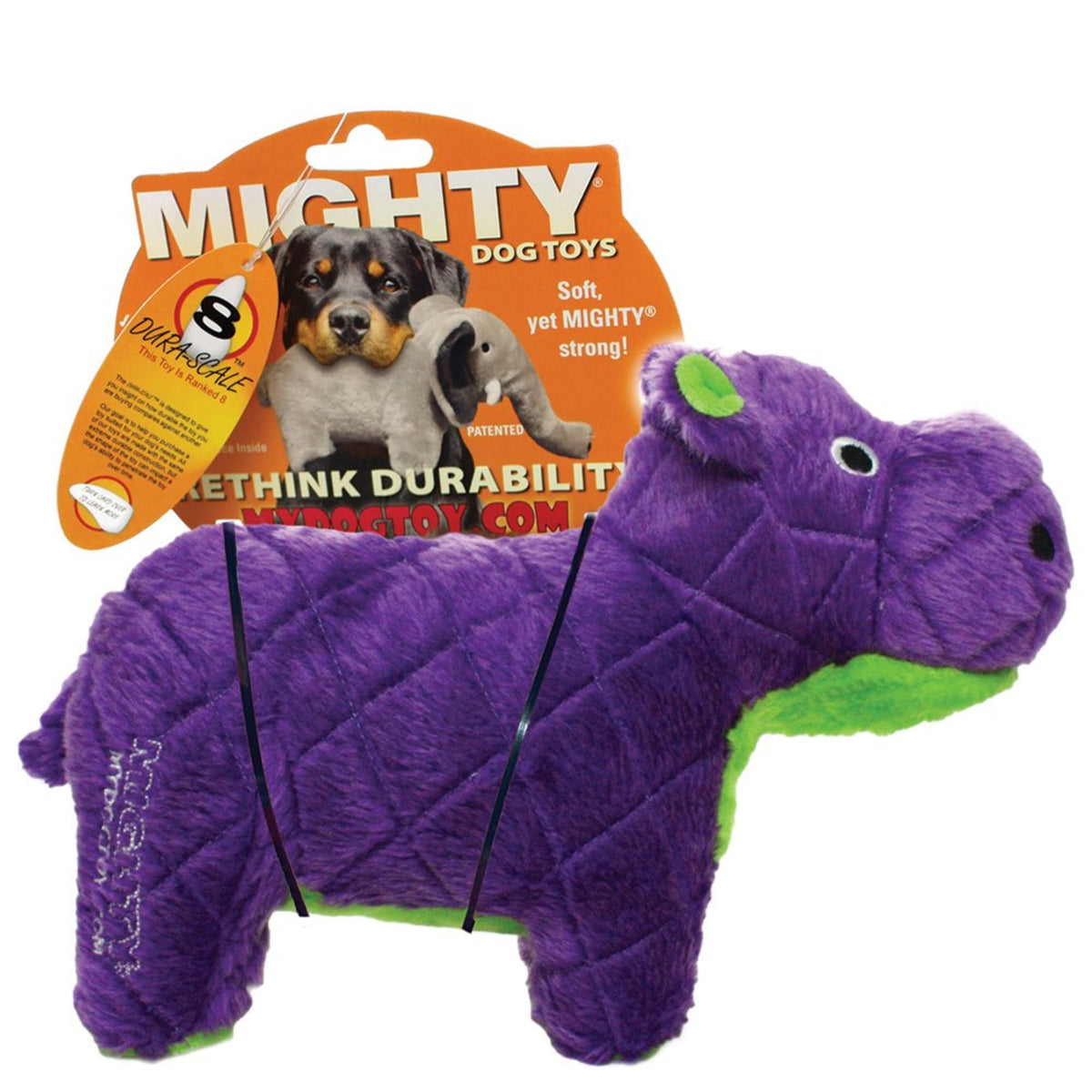 Tuffy Mighty Toy Safari Series Herb the Hippo