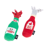 ZippyClaws Holiday Catnip Crushez 2pk - Reindeer Beer and Elf Nog
