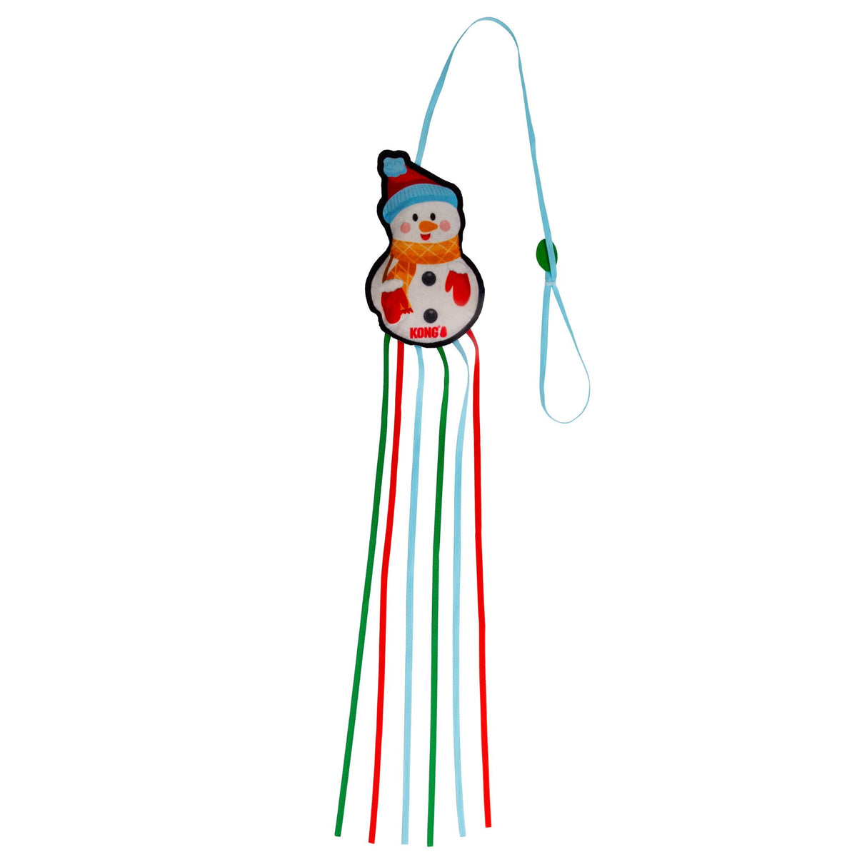 KONG Holiday Snowman Teaser Catnip Cat Toy