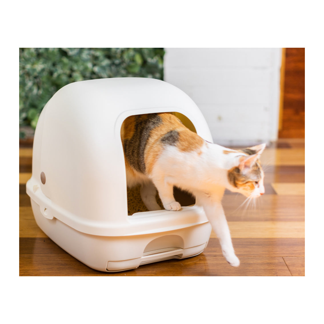 Ezi-LockOdour Hooded Dual Layer Cat Litter Tray System