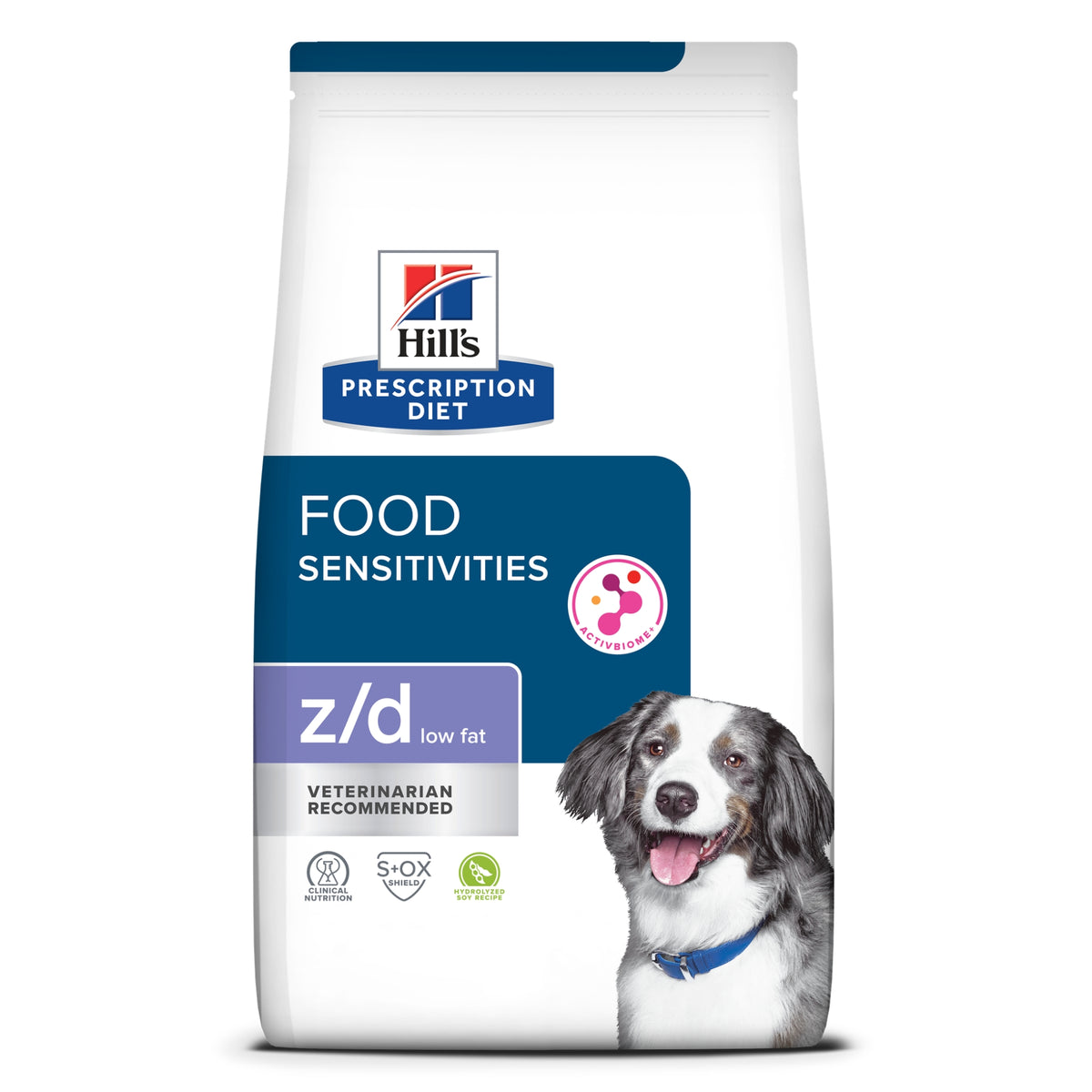 Hill's Prescription Diet z/d Low Fat Hydrolysed Soy Recipe Dry Dog Food 7.98kg