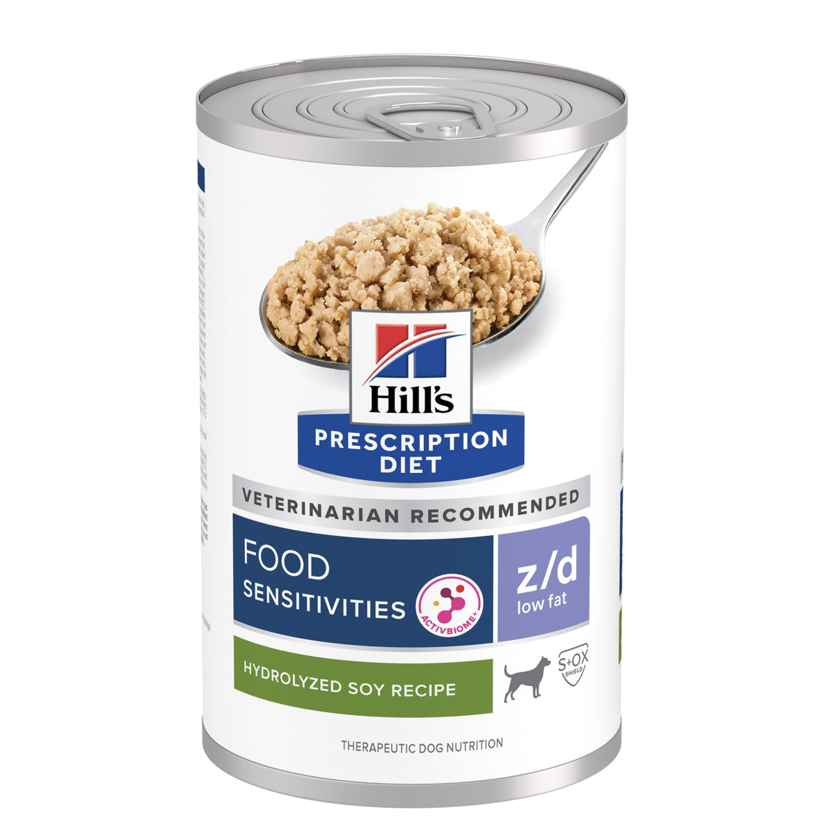 Hill's Prescription Diet z/d Low Fat Hydrolysed Soy Recipe Wet Dog Food 370g x 12