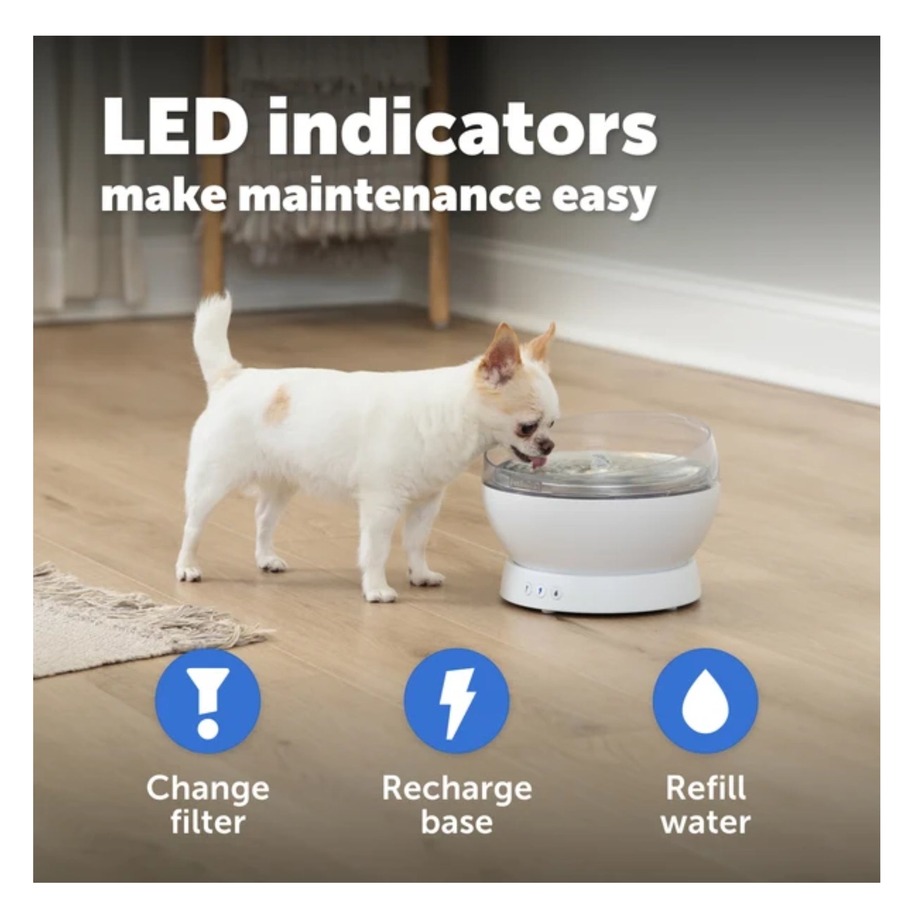 PetSafe HydroSphere 1.7L Cordless Fountain