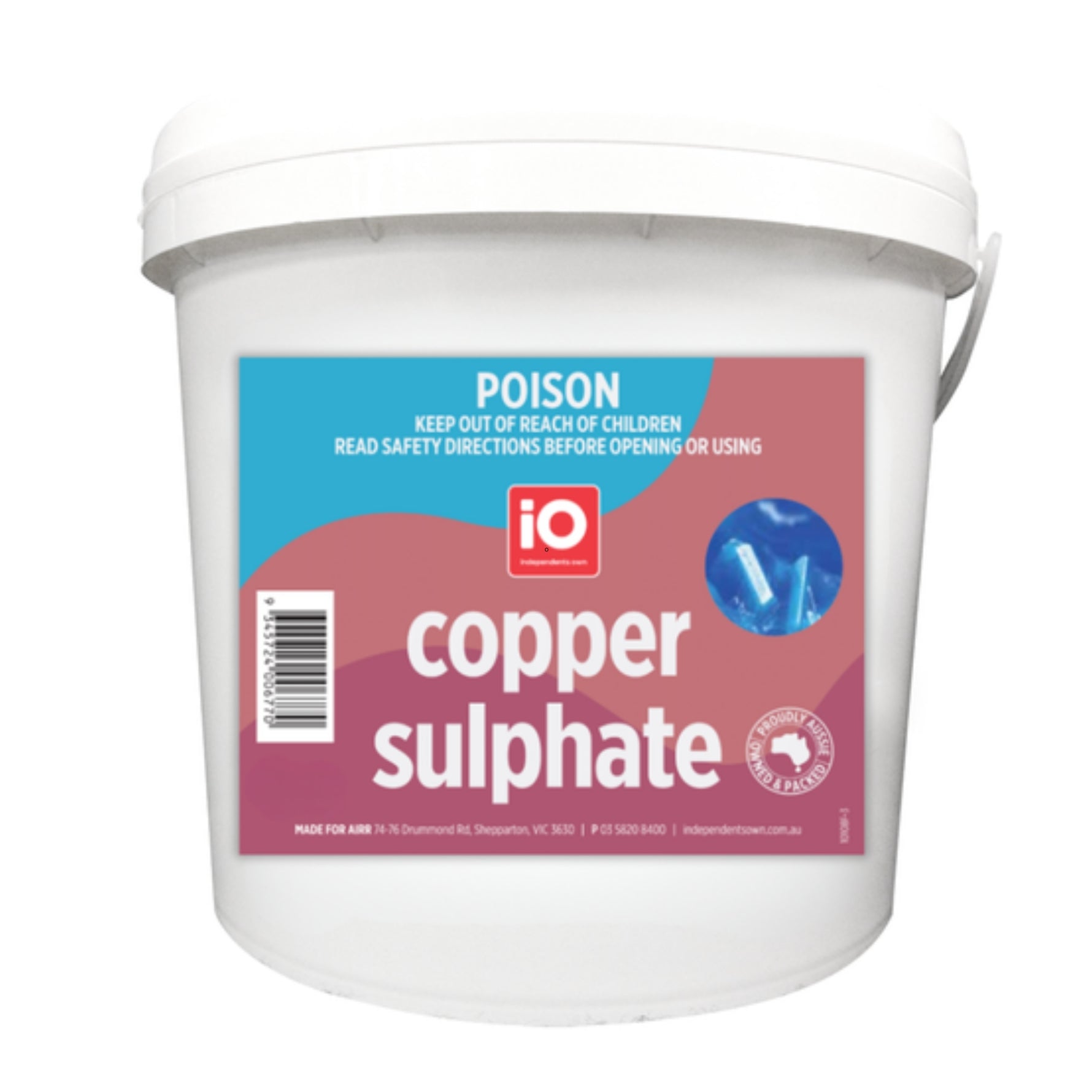 independents Own Copper Sulphate