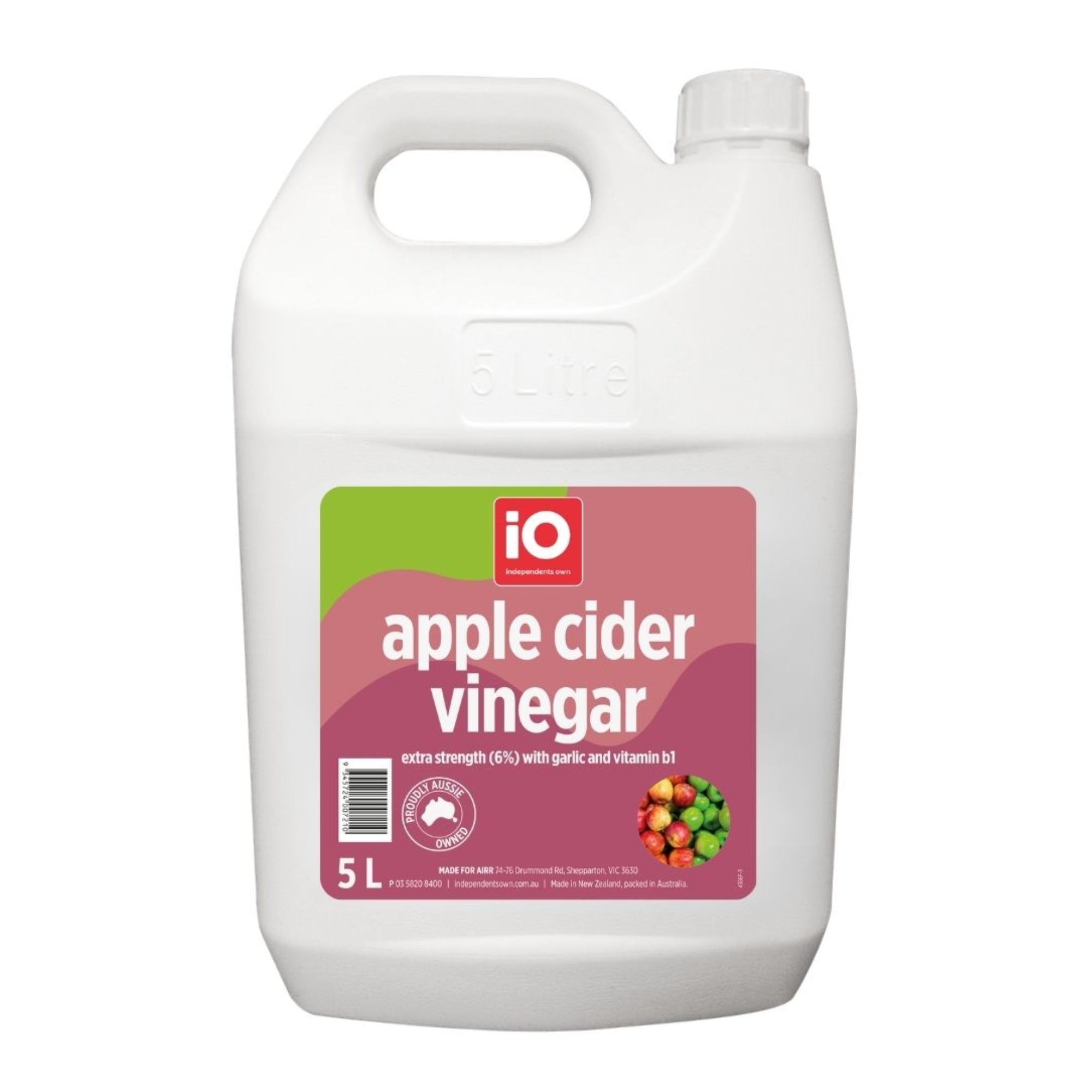 iO Apple Cider Vinegar 6% with Vitamin B1 and Garlic