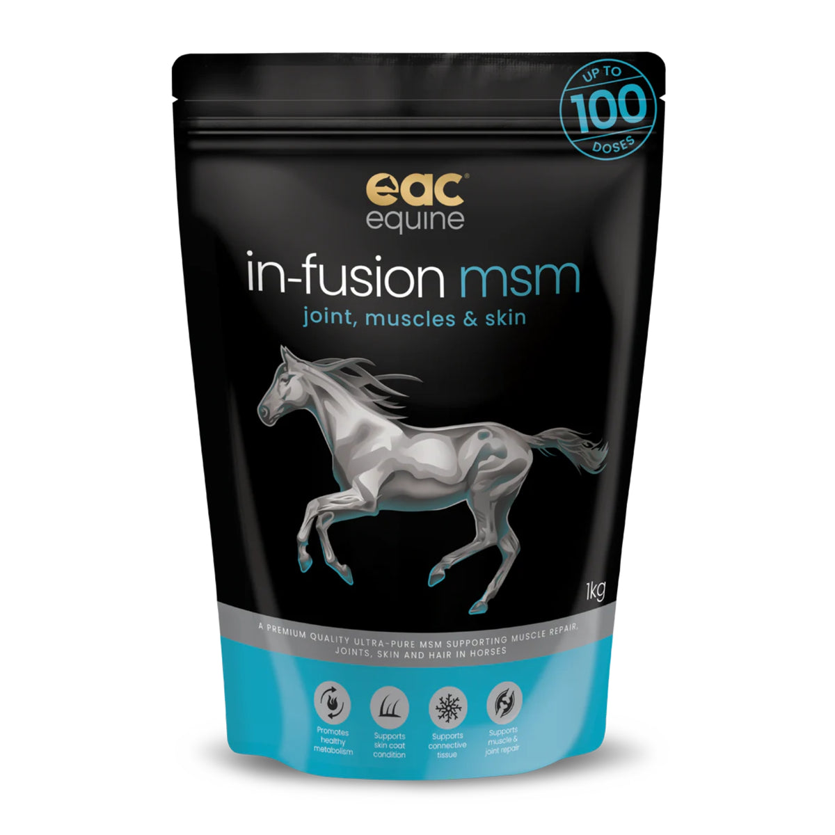 EAC In-fusion msm Joint Supplement for Horses, Dogs & Cats 1kg