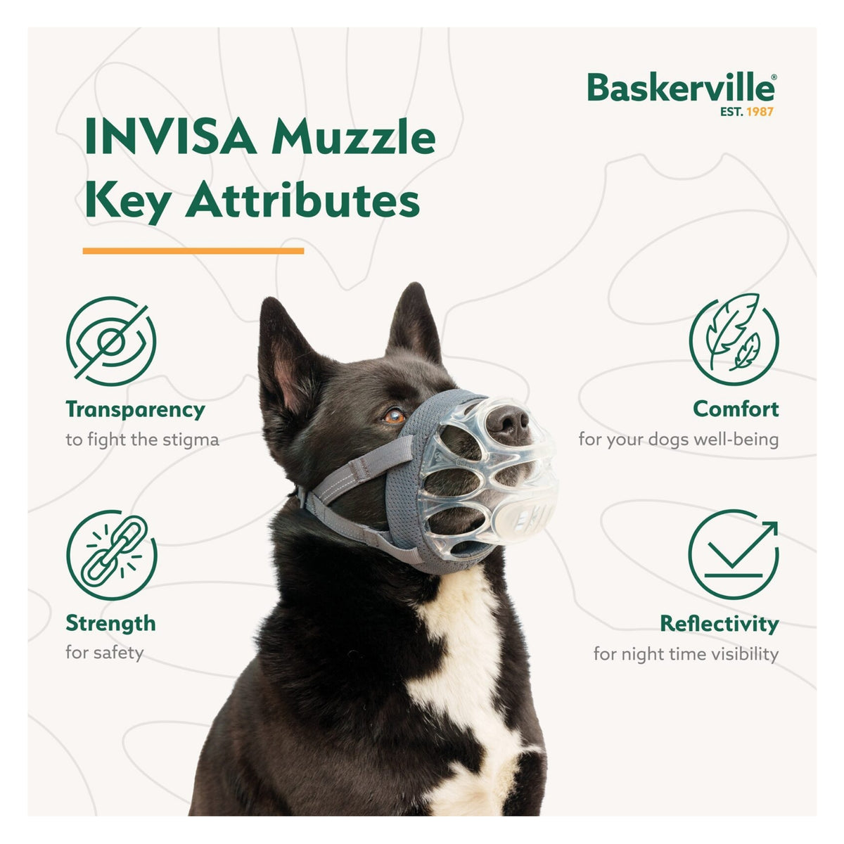 Baskerville Invisa Muzzle