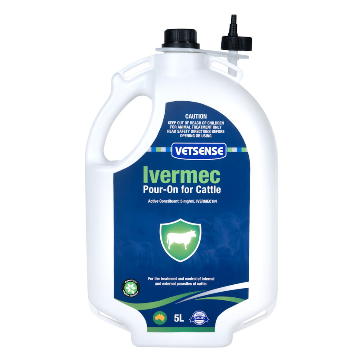 Vetsense Ivermec Pour-On for Cattle  ***Pickup Only***
