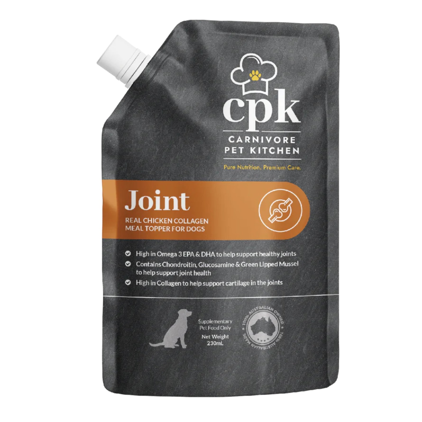 Carnivore Pet Kitchen Joint Meal Topper 230mL