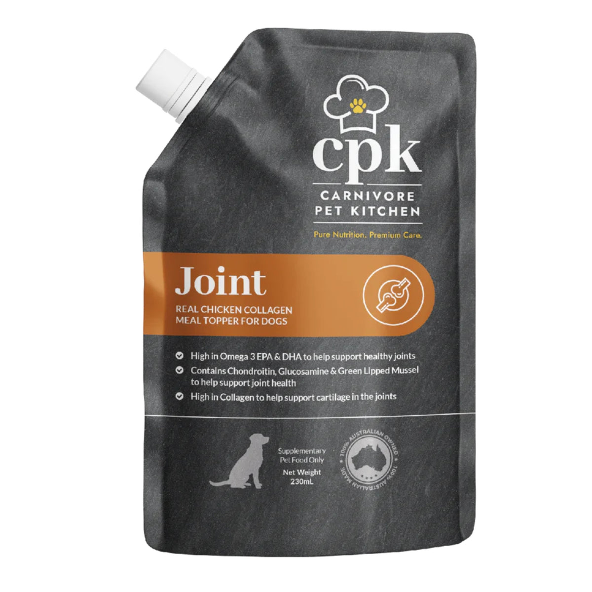 Carnivore Pet Kitchen Joint Meal Topper 230mL