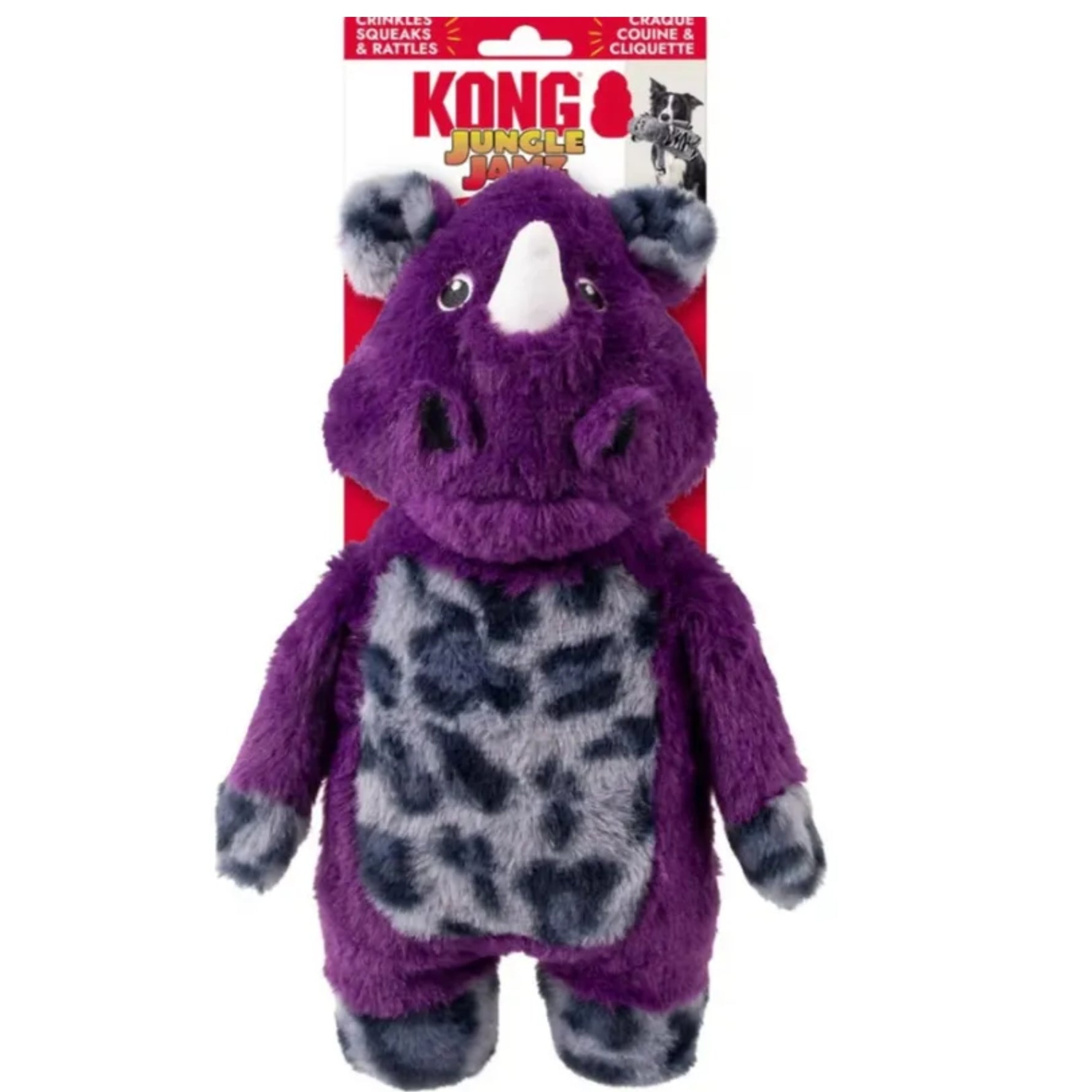 KONG Jungle Jamz Rhino - Medium