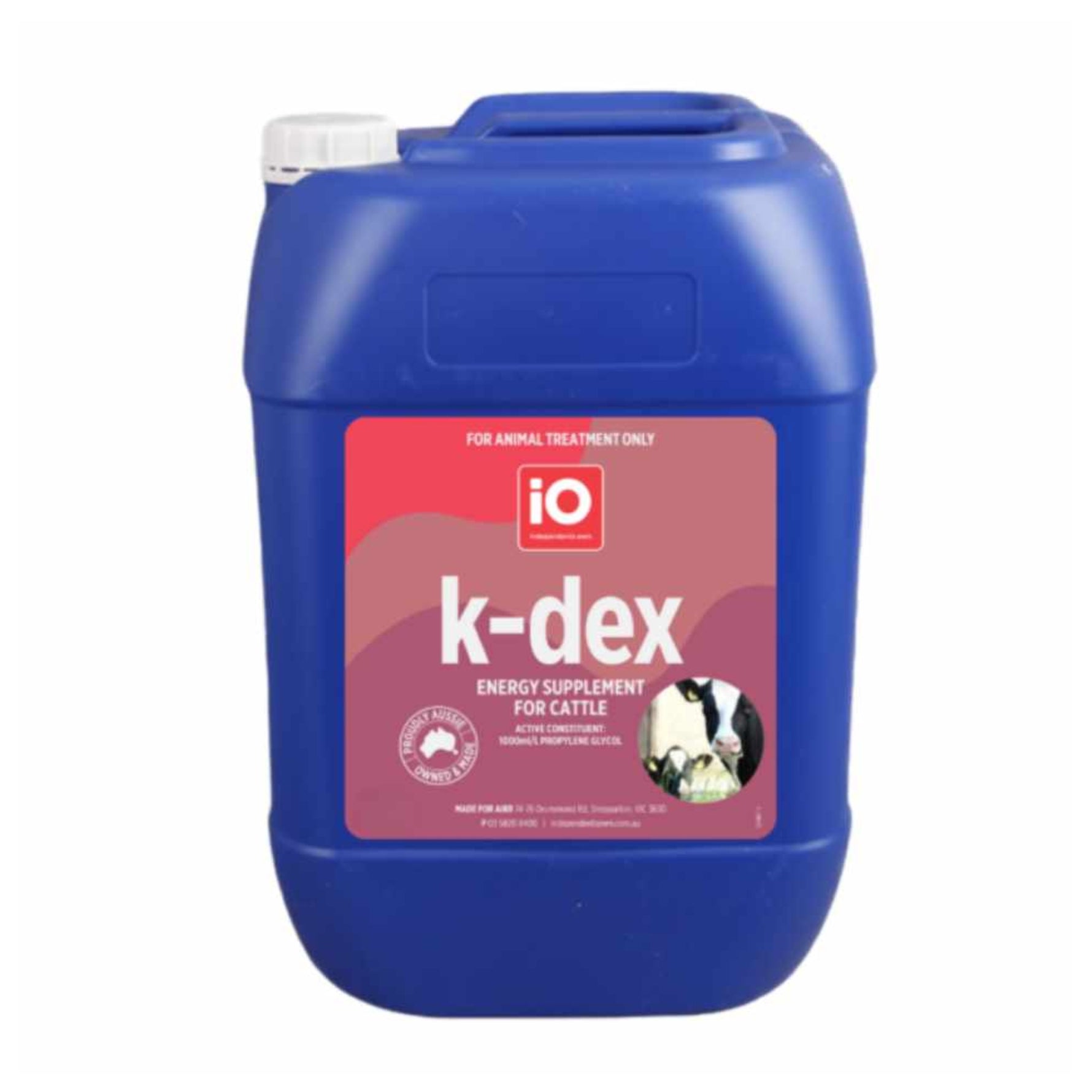 iO K-Dex Energy Supplement for Cattle