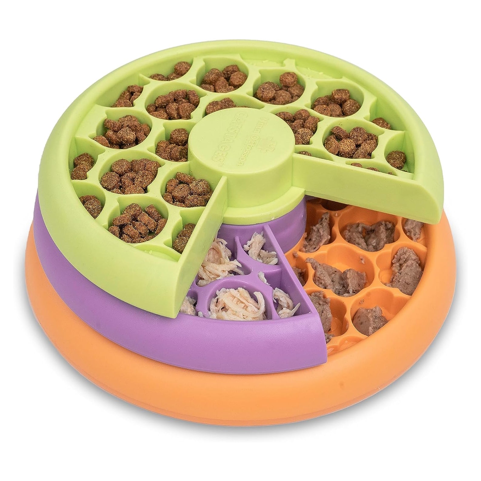 Nina Ottosson Kitty Lickin' Layers Cat Puzzle & Feeder in One