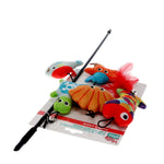 Kitty Play 3-in-1 Interchangeable Cat Teaser Wand - Pirate Crew