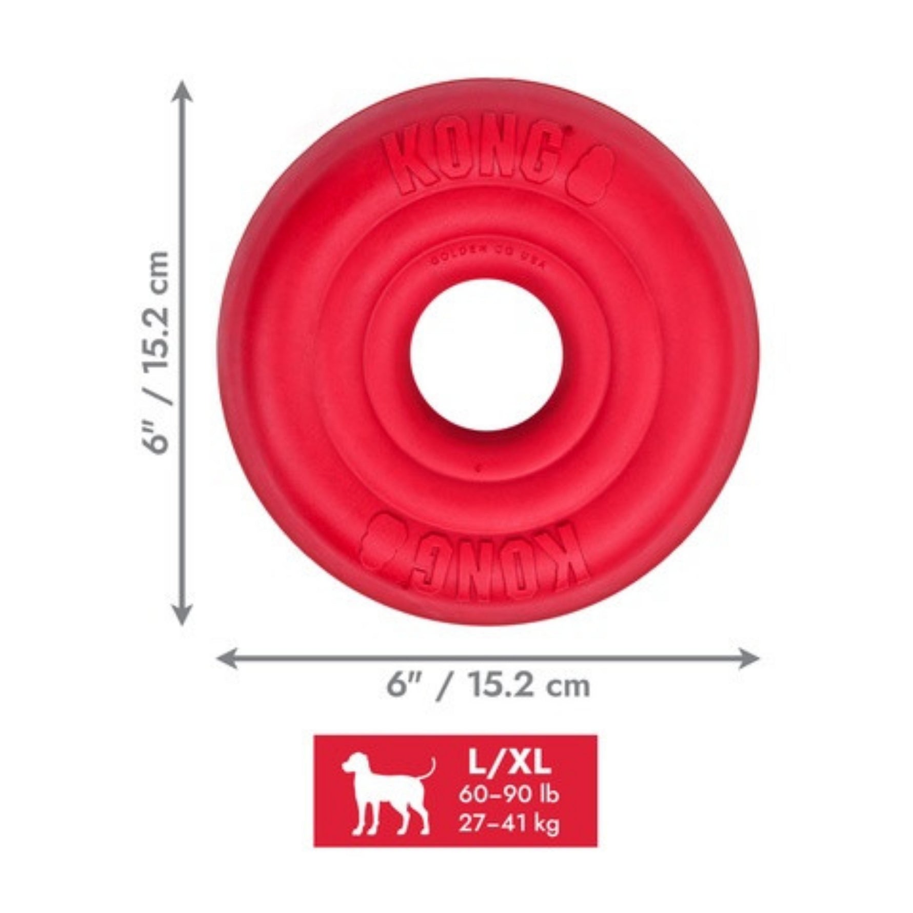 KONG Donut Dog Toy