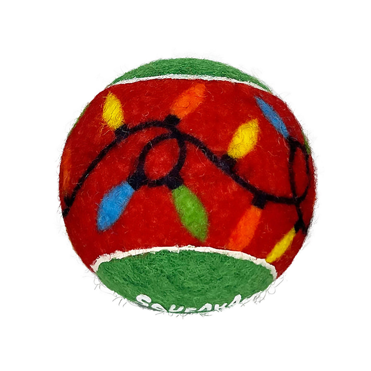 KONG Holiday SqueakAir Ball Medium (Single Ball)