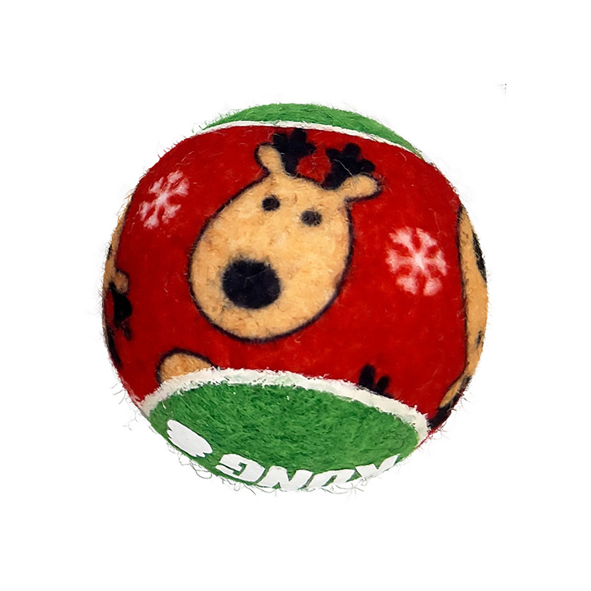 KONG Holiday SqueakAir Ball Medium (Single Ball)