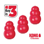Kong Classic Red Three Pack Value Bundle