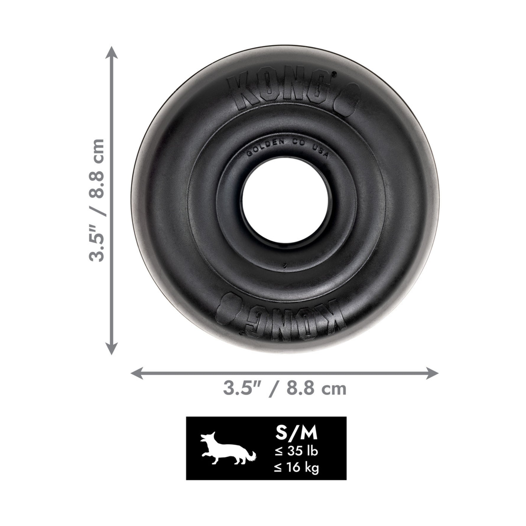 KONG Extreme Donut Dog Toy