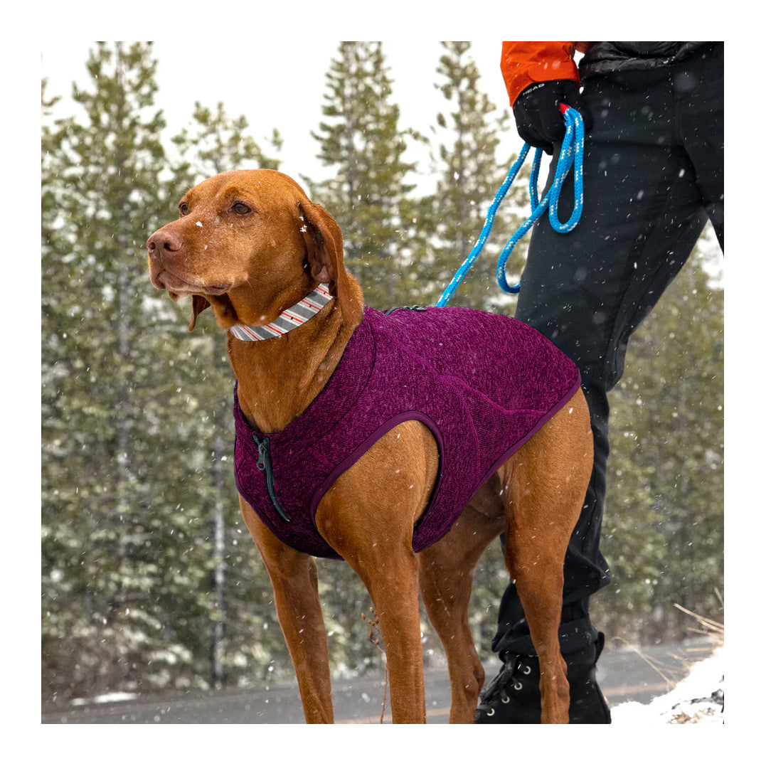 Kurgo Core Dog Sweater - Heather Violet