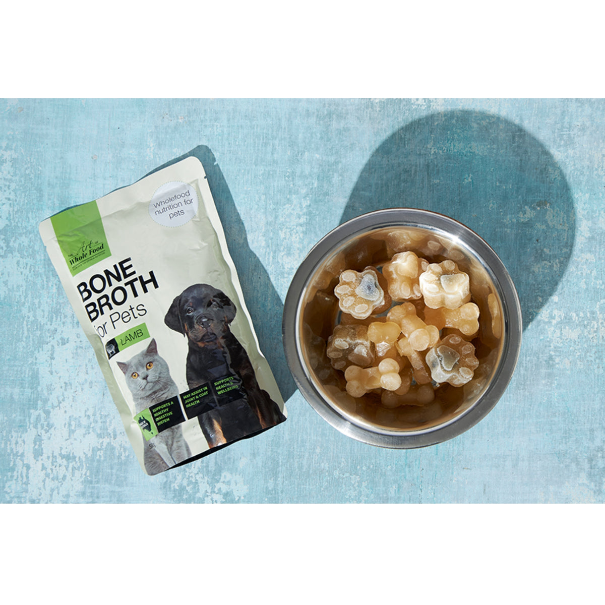The Art of Whole Food Lamb Bone Broth for Pets 500g