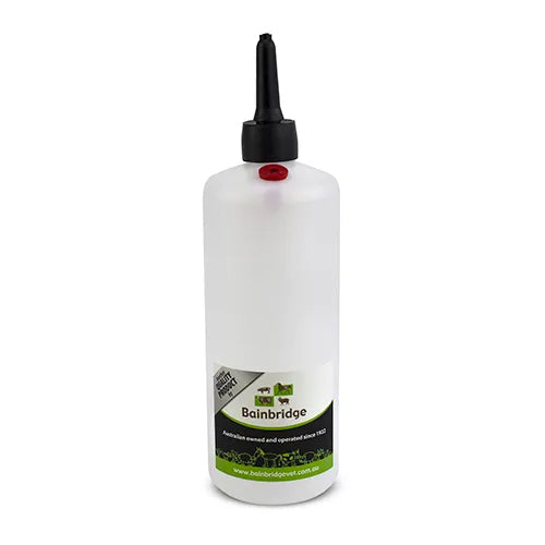 Bainbridge Lamb Feeding Bottle (Black Teat) - 1L