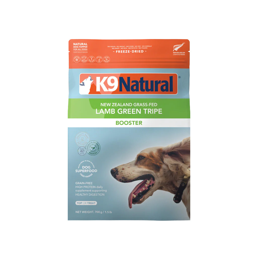 K9 Naturals Lamb Green Tripe Freeze-Dried Booster