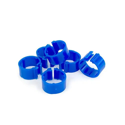 Poultry Leg Bands/Rings 24's - Blue