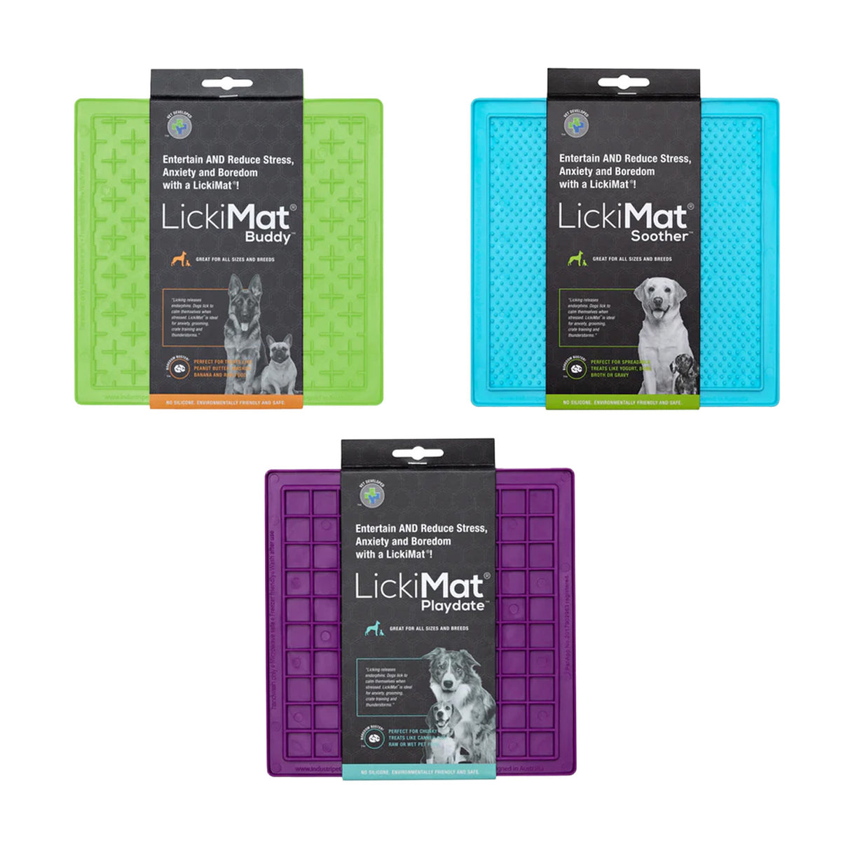 LickiMat Classic Starter Bundle for Dogs