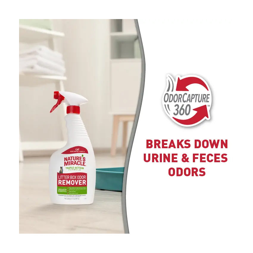 Nature's Miracle Cat Litter Box Odor Destroyer 709mL