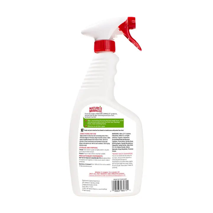 Nature's Miracle Cat Litter Box Odor Destroyer 709mL