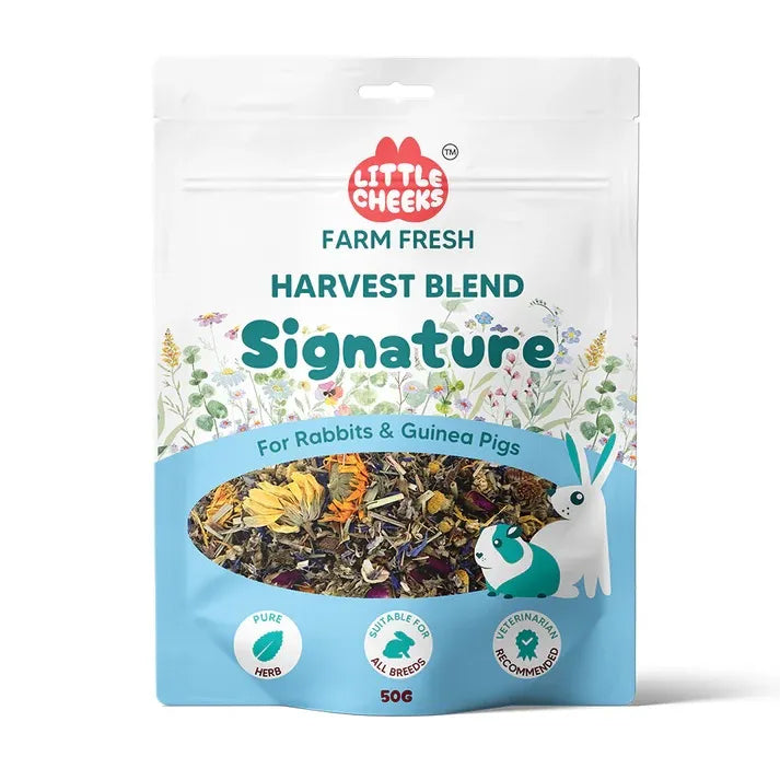 Little Cheeks Signature Herbal Blend for Rabbits & Guinea Pigs 50g