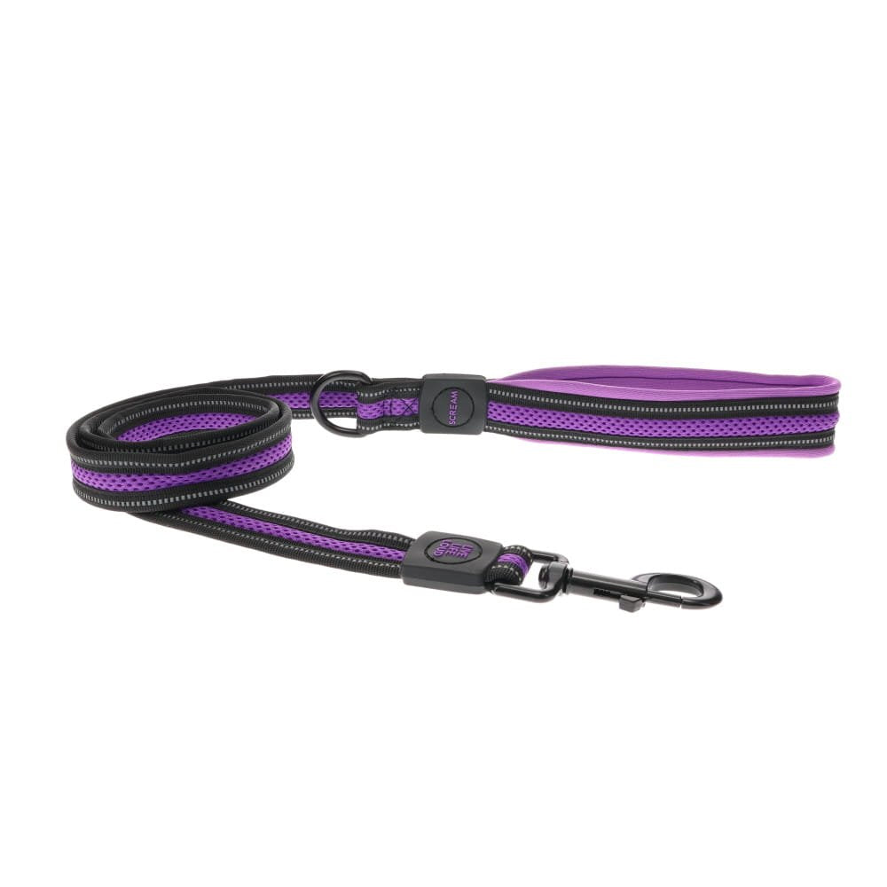 Scream Reflective Padded Leash 120cm