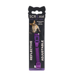 Scream Reflective Adjustable Nylon Puppy Collar