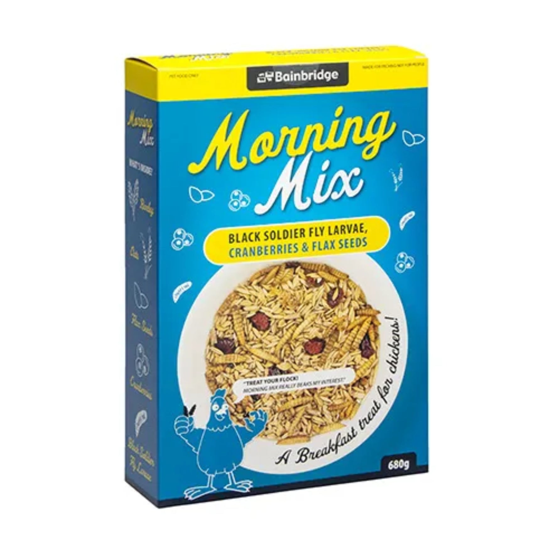 Morning Mix - Black Soldier Fly Larvae, Cranberries & Flax Seeds 680g