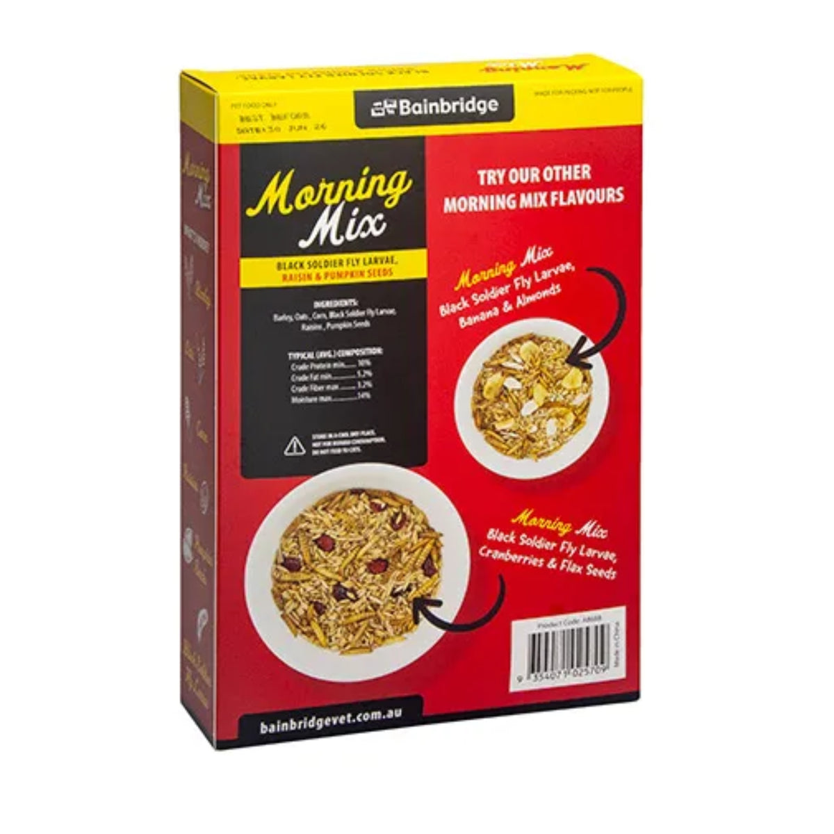Morning Mix - Black Soldier Fly Larvae, Raisin & Pumpkin Seeds 680g