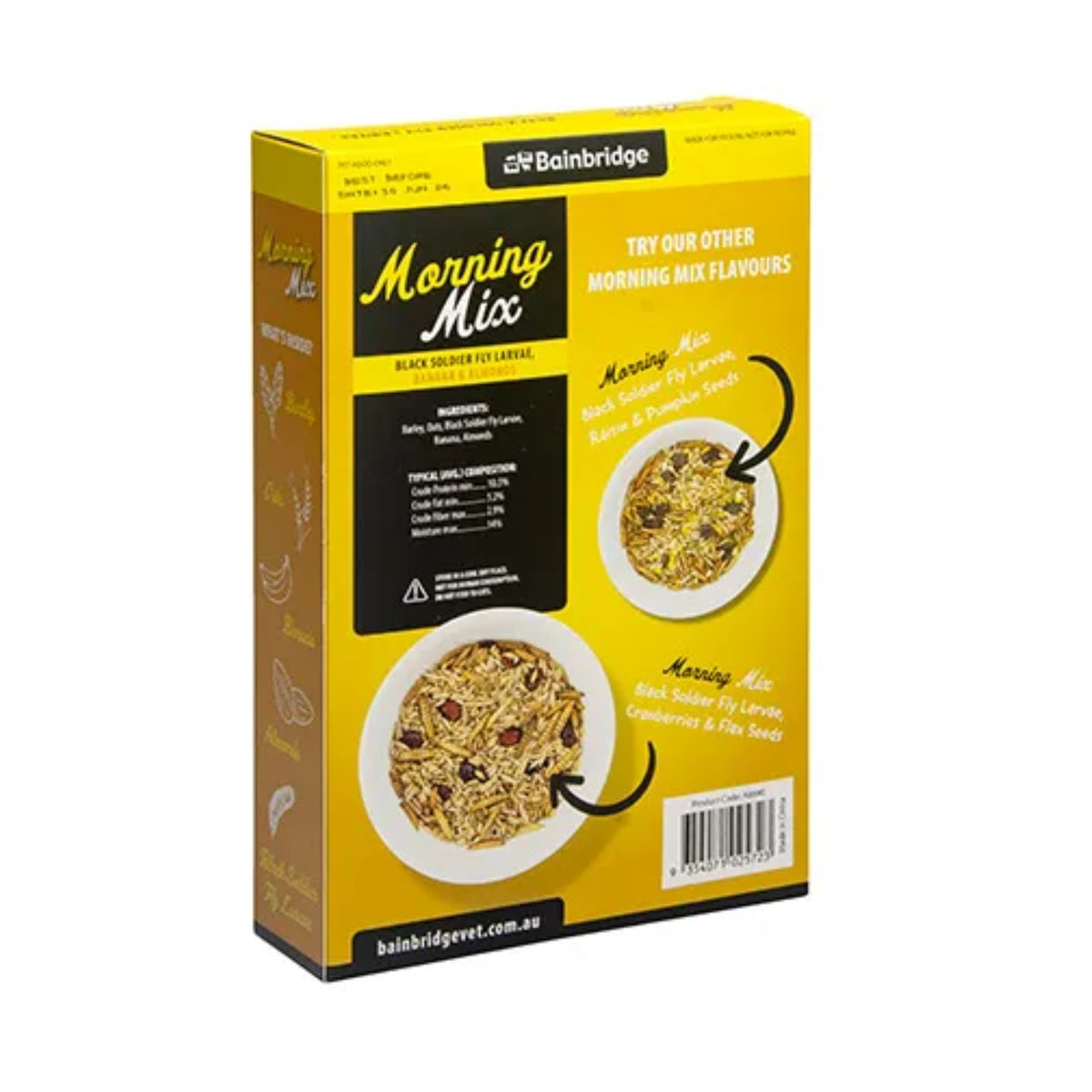 Morning Mix - Black Soldier Fly Larvae, Banana & Almonds