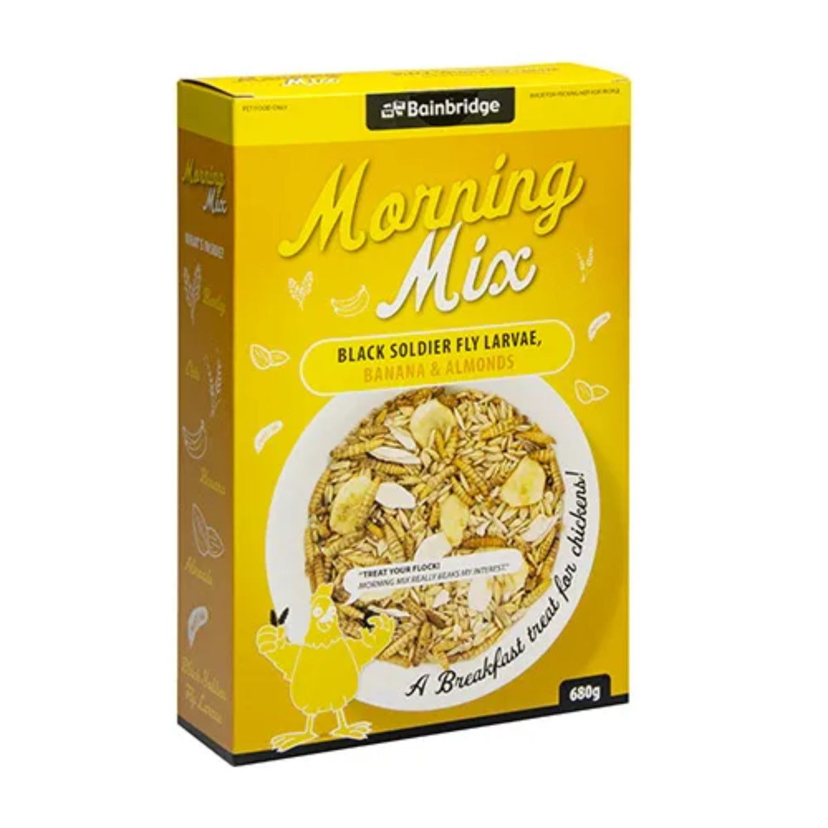 Morning Mix - Black Soldier Fly Larvae, Banana & Almonds