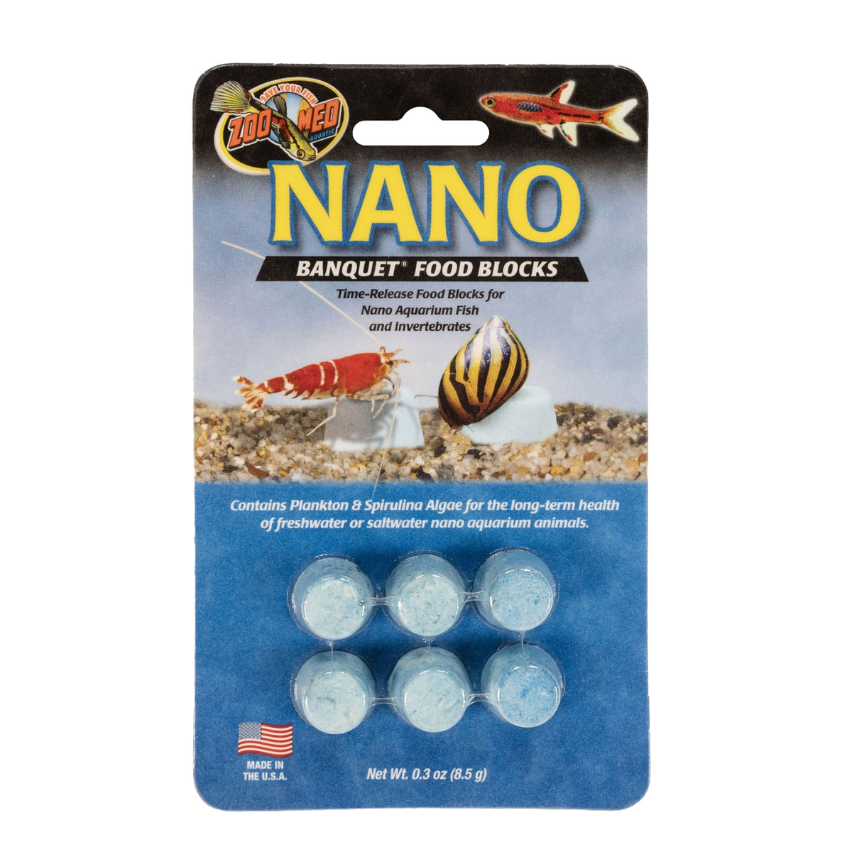 Zoo Med Nano Plankton Feeding Blocks