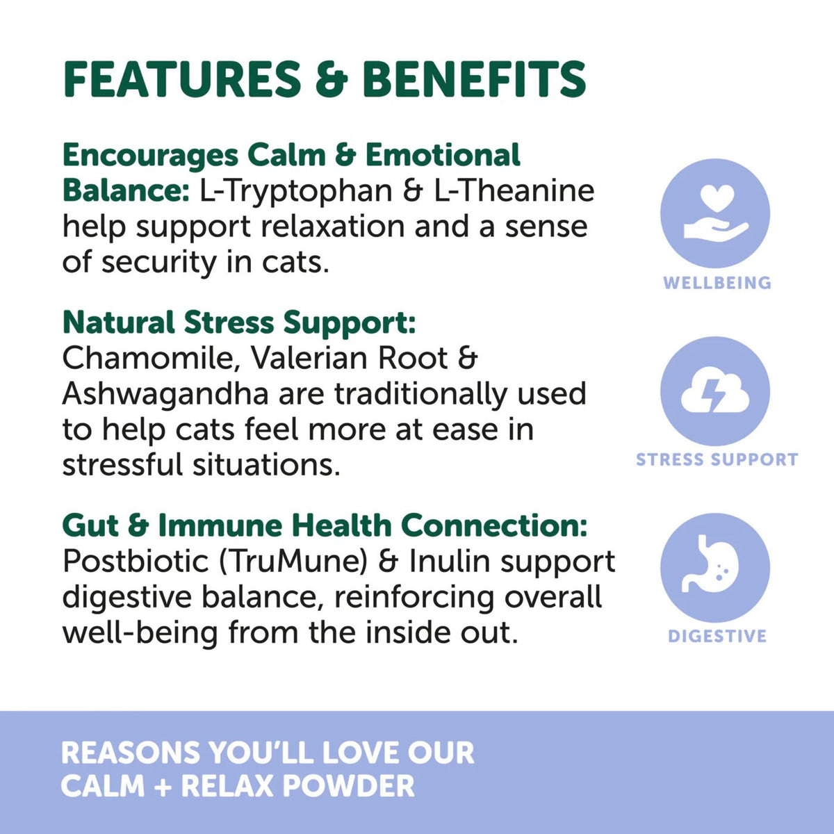 Natural Animal Solutions Calm & Relax Feline 80g