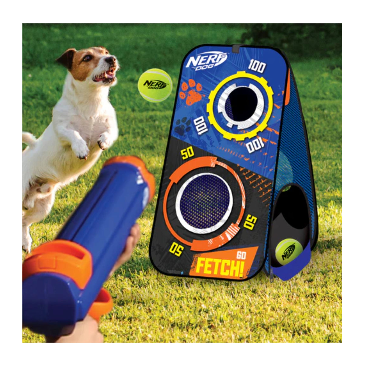 Nerf Blaster Target Game Set with 3 Balls