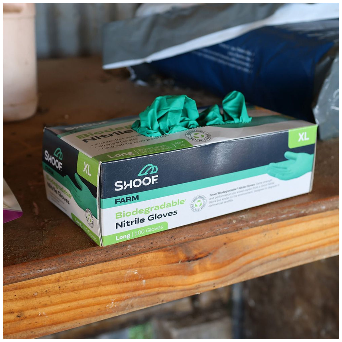 Shoof Biodegradable Nitrile Gloves