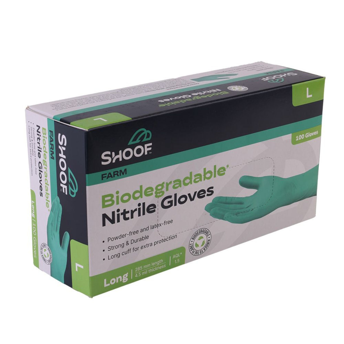 Shoof Biodegradable Nitrile Gloves