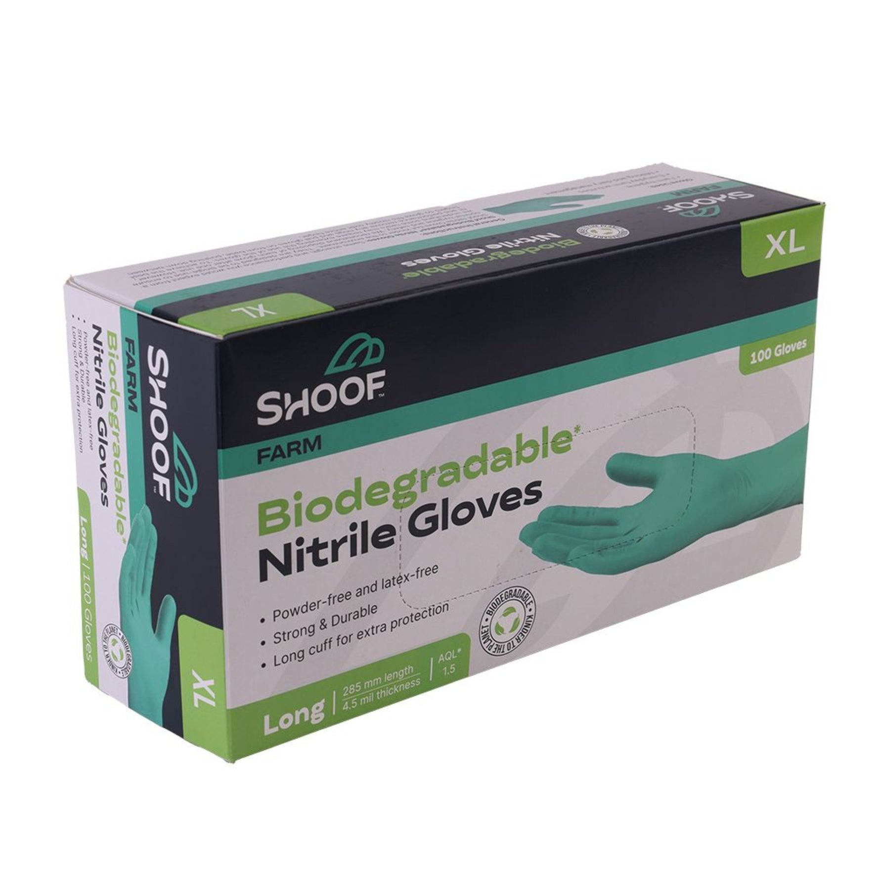 Shoof Biodegradable Nitrile Gloves