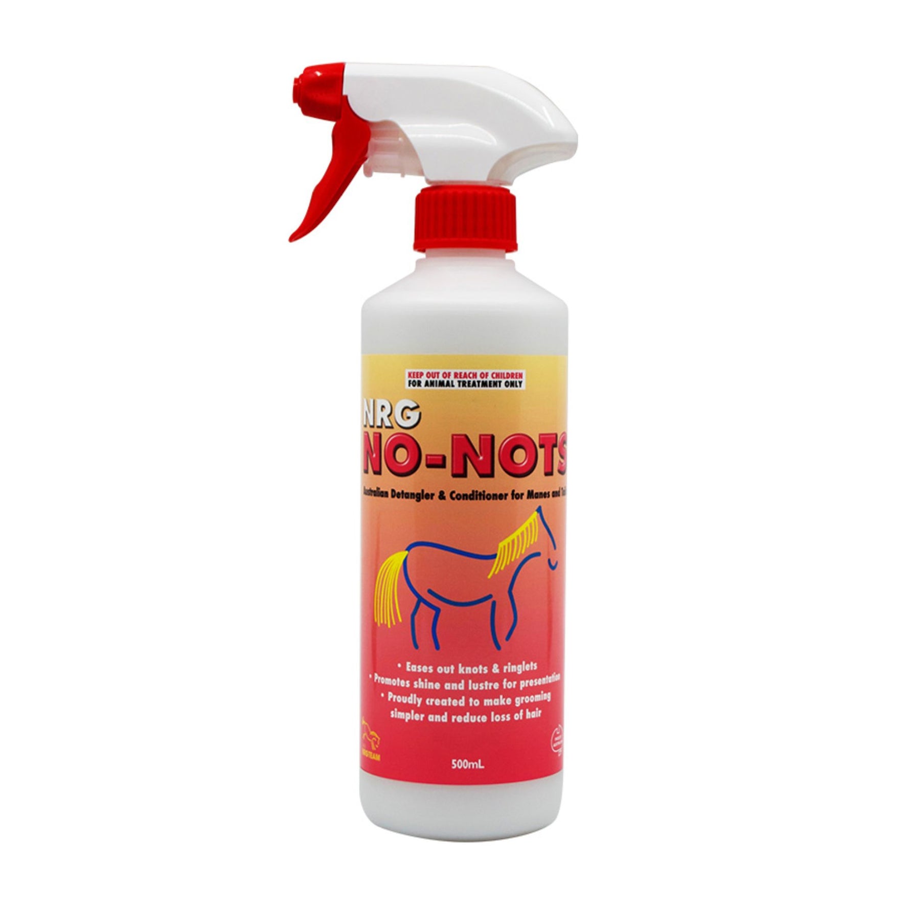 NRG No-Nots Mane & Tail Detangler for Horses