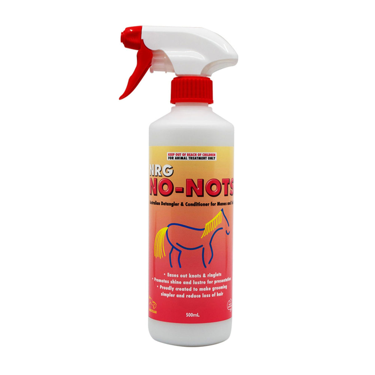 NRG No-Nots Mane & Tail Detangler for Horses